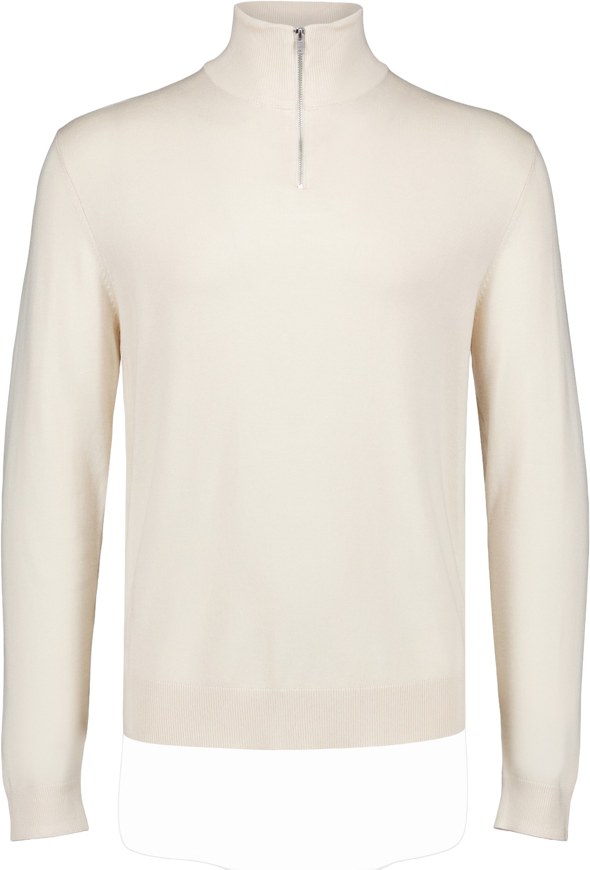 Ecovero half zip L/S knit