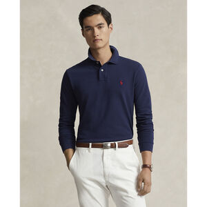 Custom Slim Fit Mesh Polo