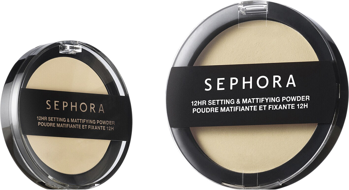 Mattifying & Setting Powder 12H - Puder med l&aring;ng h&aring;llbarhet (reseforma