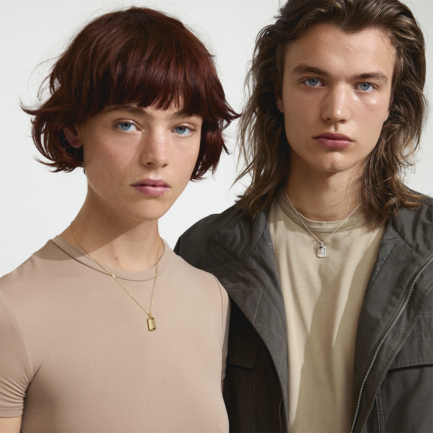 LIBRA recycled Zodiac Sign necklace, silver-plated