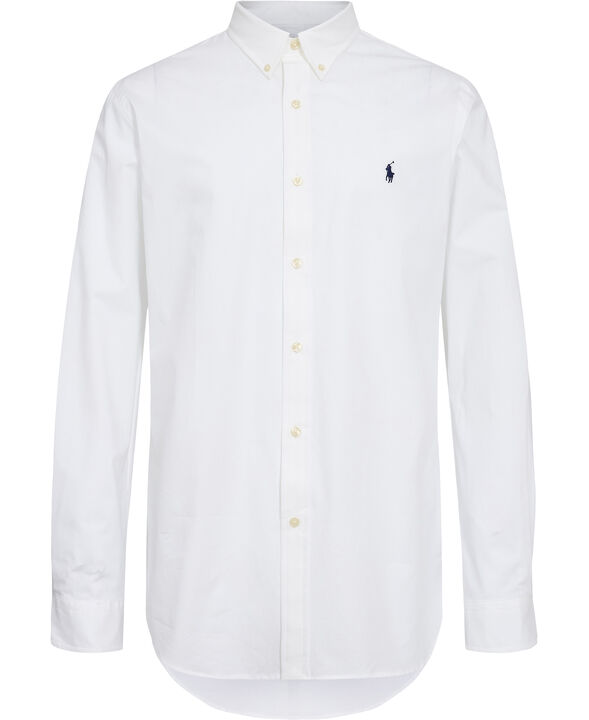Slim Fit Stretch Poplin Shirt