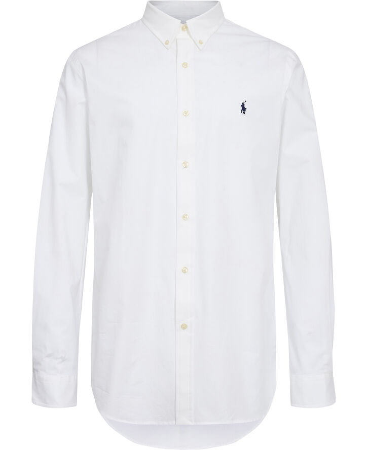Slim Fit Stretch Poplin Shirt