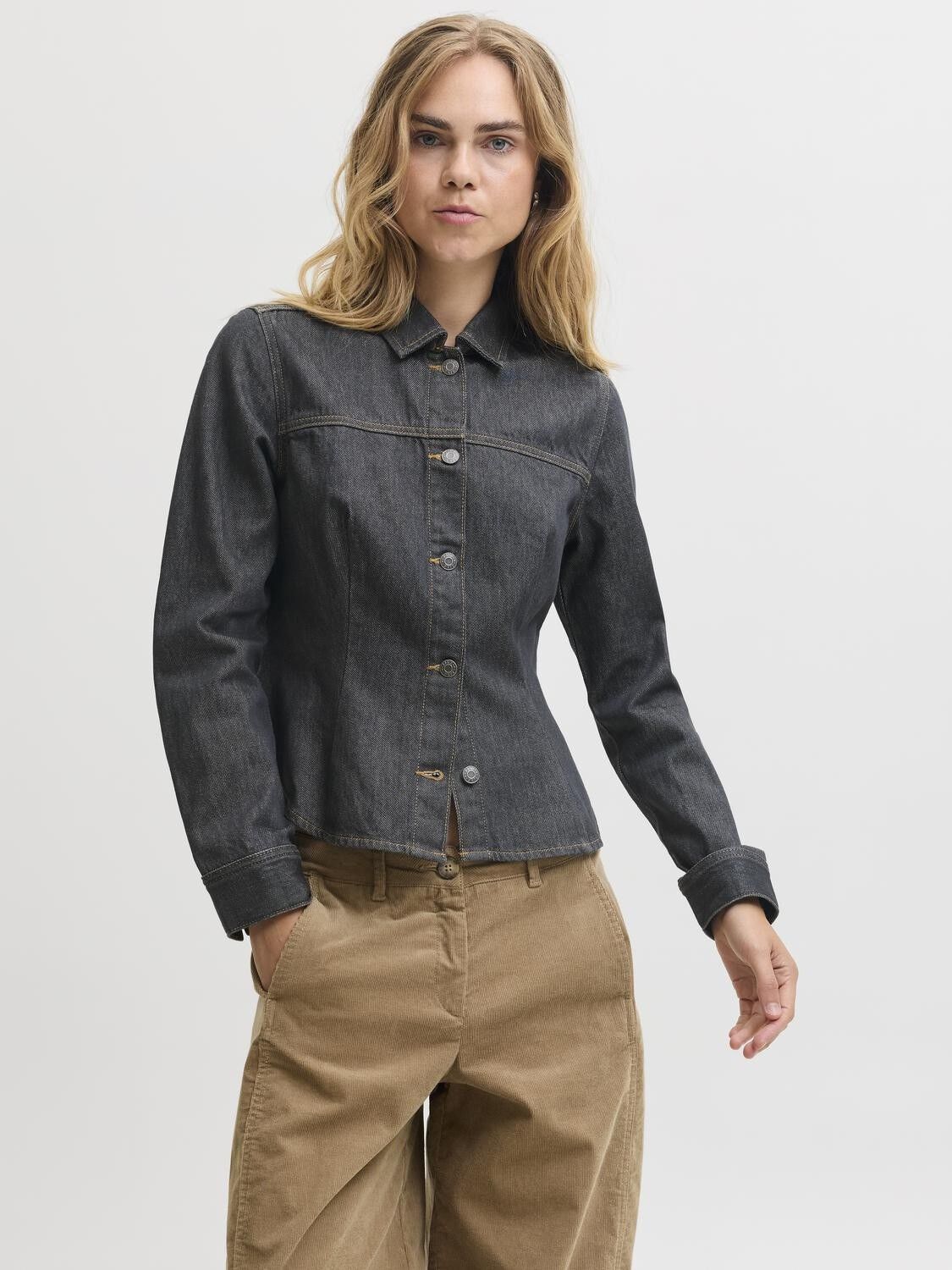 Jxwendy Ls Denim Shirt R469 Dnm