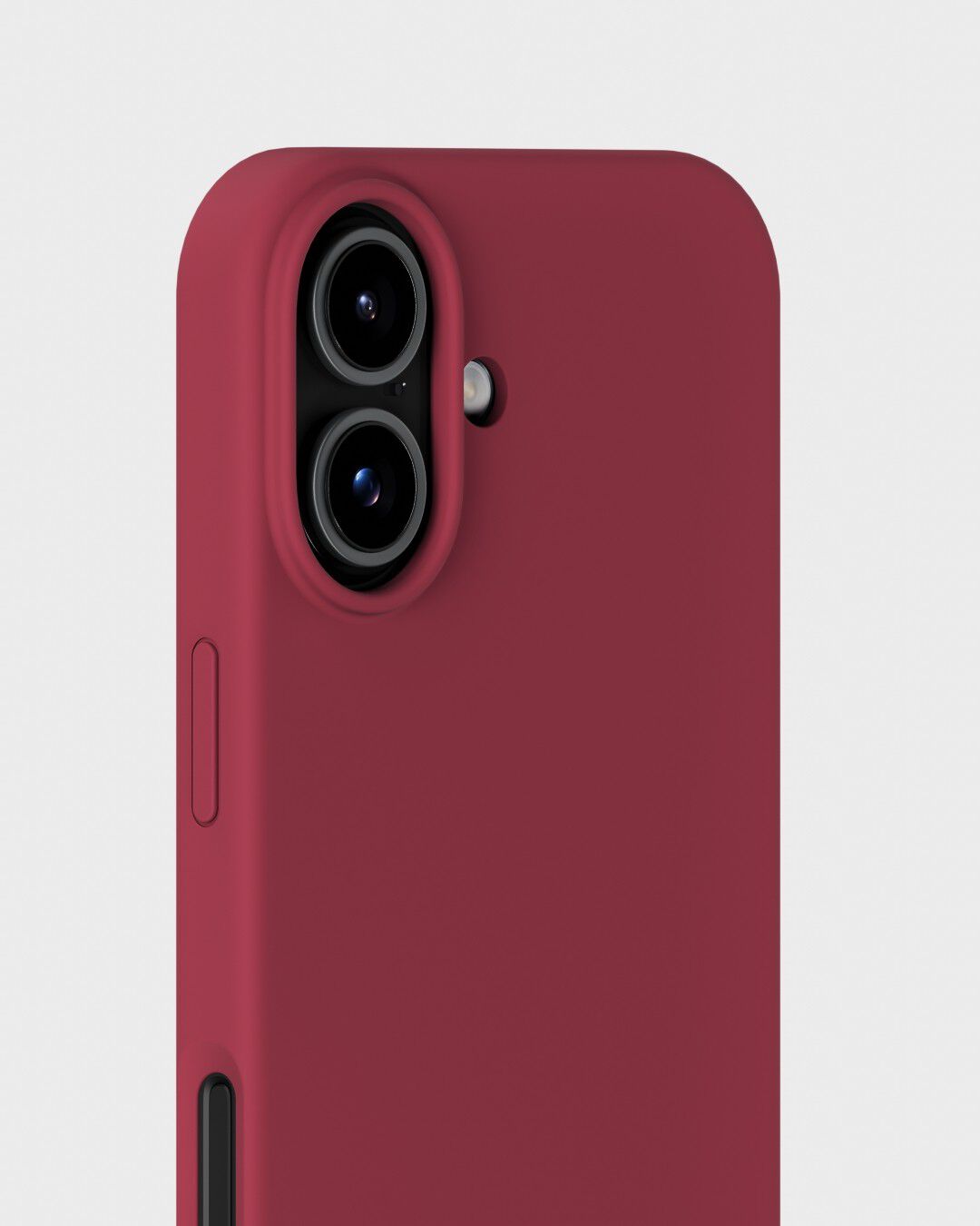 Silicone Case iPhone 17 Red Velvet