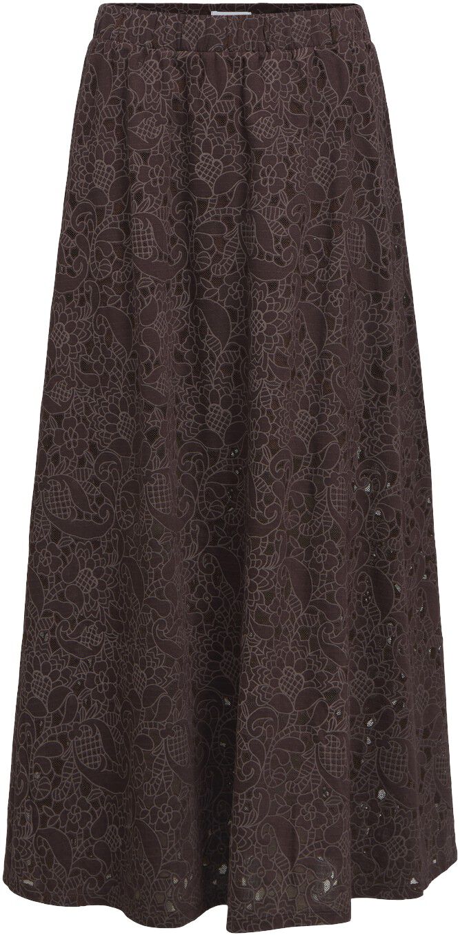 Objbianca Mw Lo Long Skirt Noos