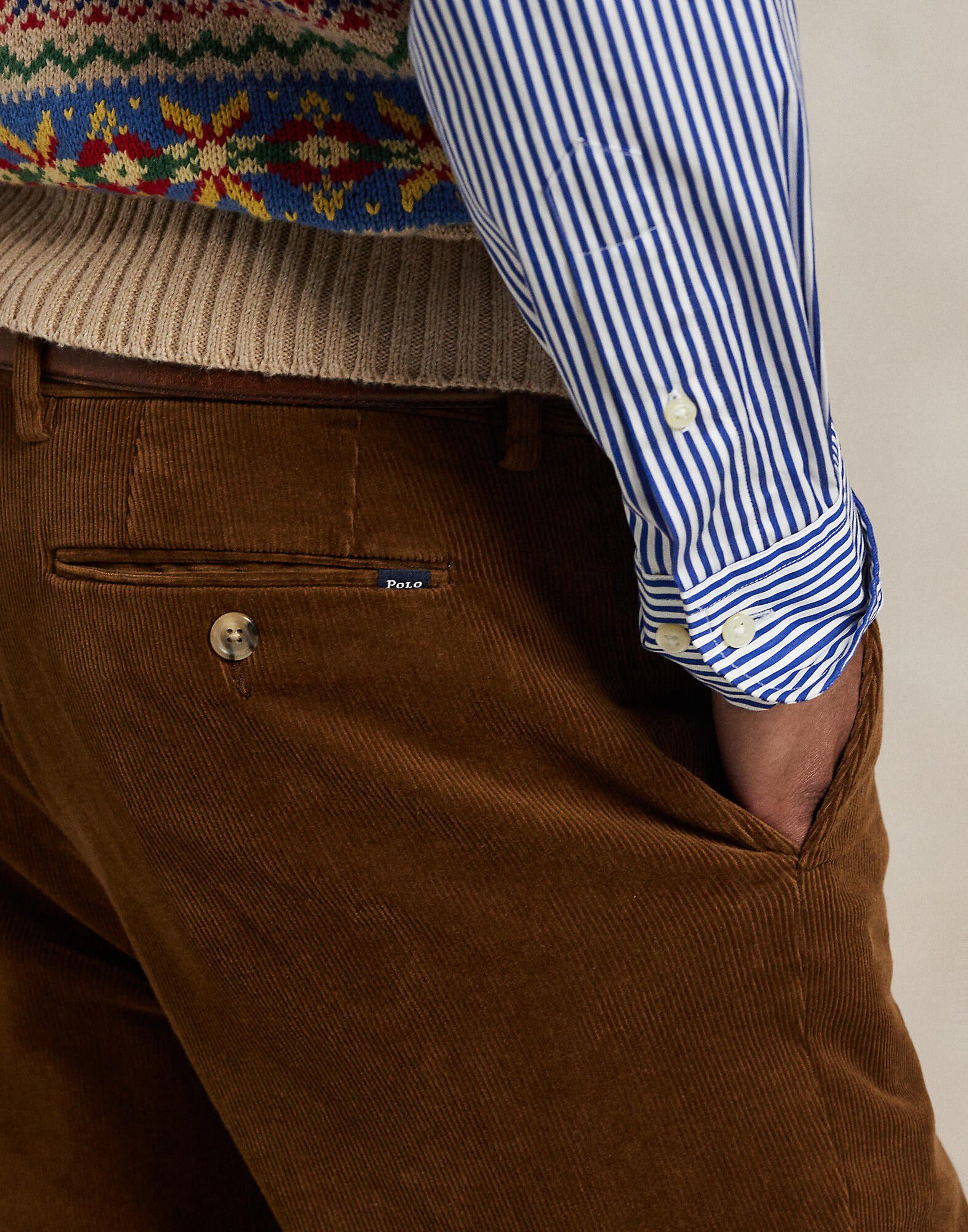 Andover Slim Fit Stretch Corduroy Pant