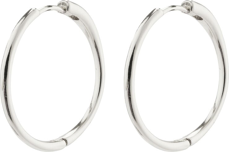 EANNA large hoops silver-plated