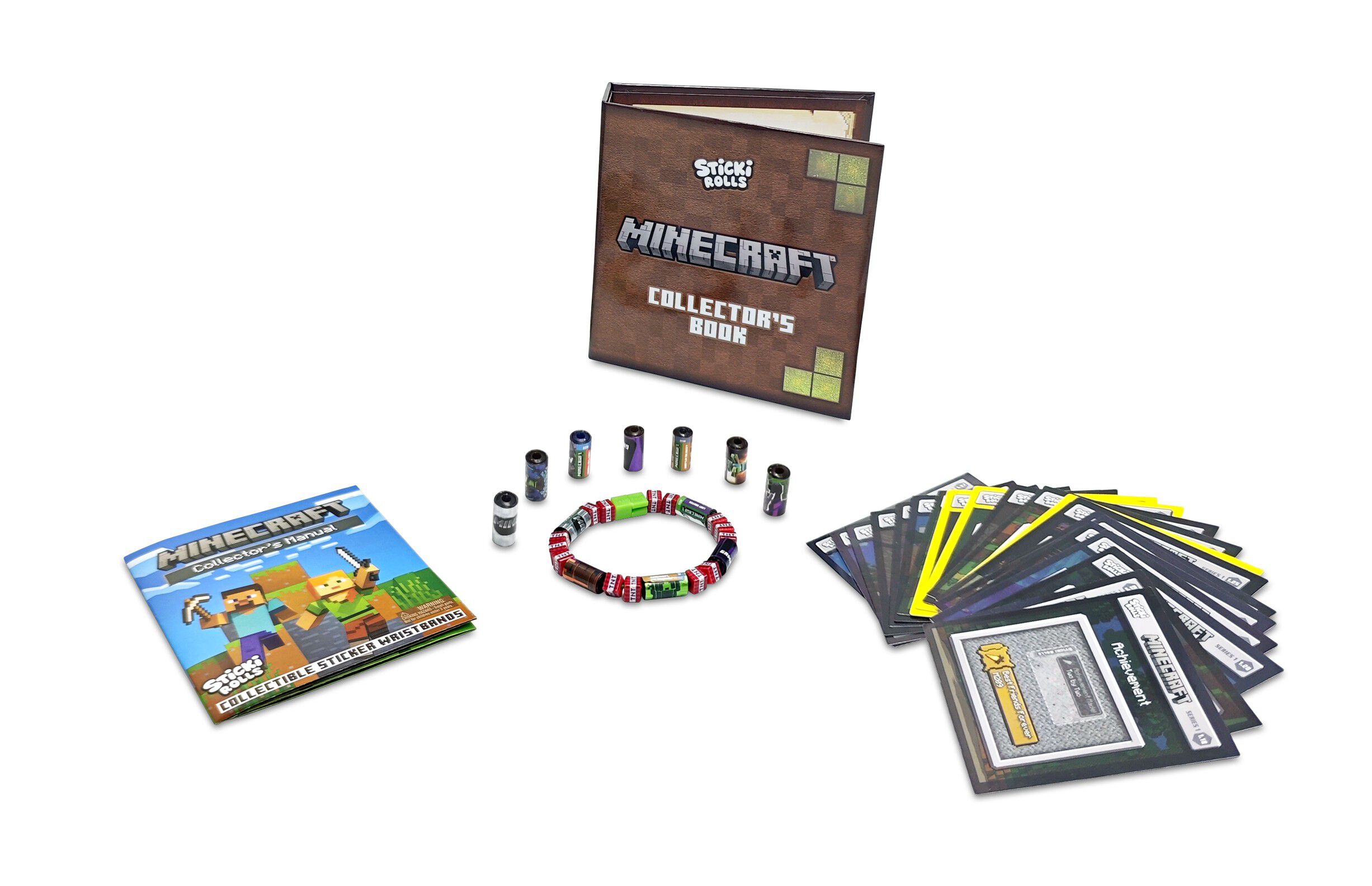 STICKI ROLLS BOOK MINECRAFT