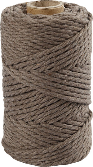 Macramé reb, L: 55 m, diam. 4 mm.