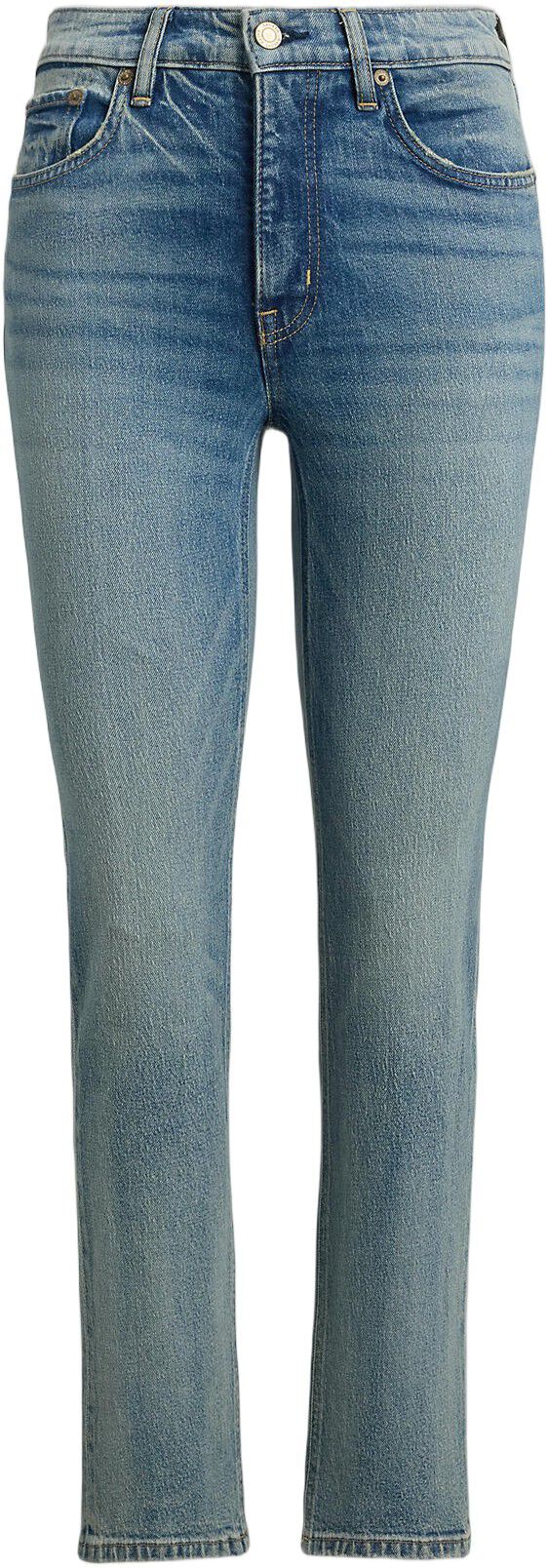 High-Rise Straight Ankle Jean