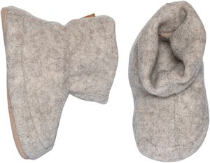 Wolly textile slippers