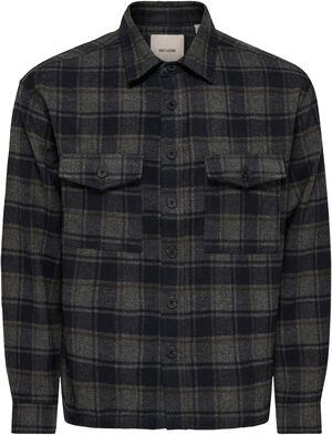 ONSESKE CHECKED OVERSHIRT NOOS
