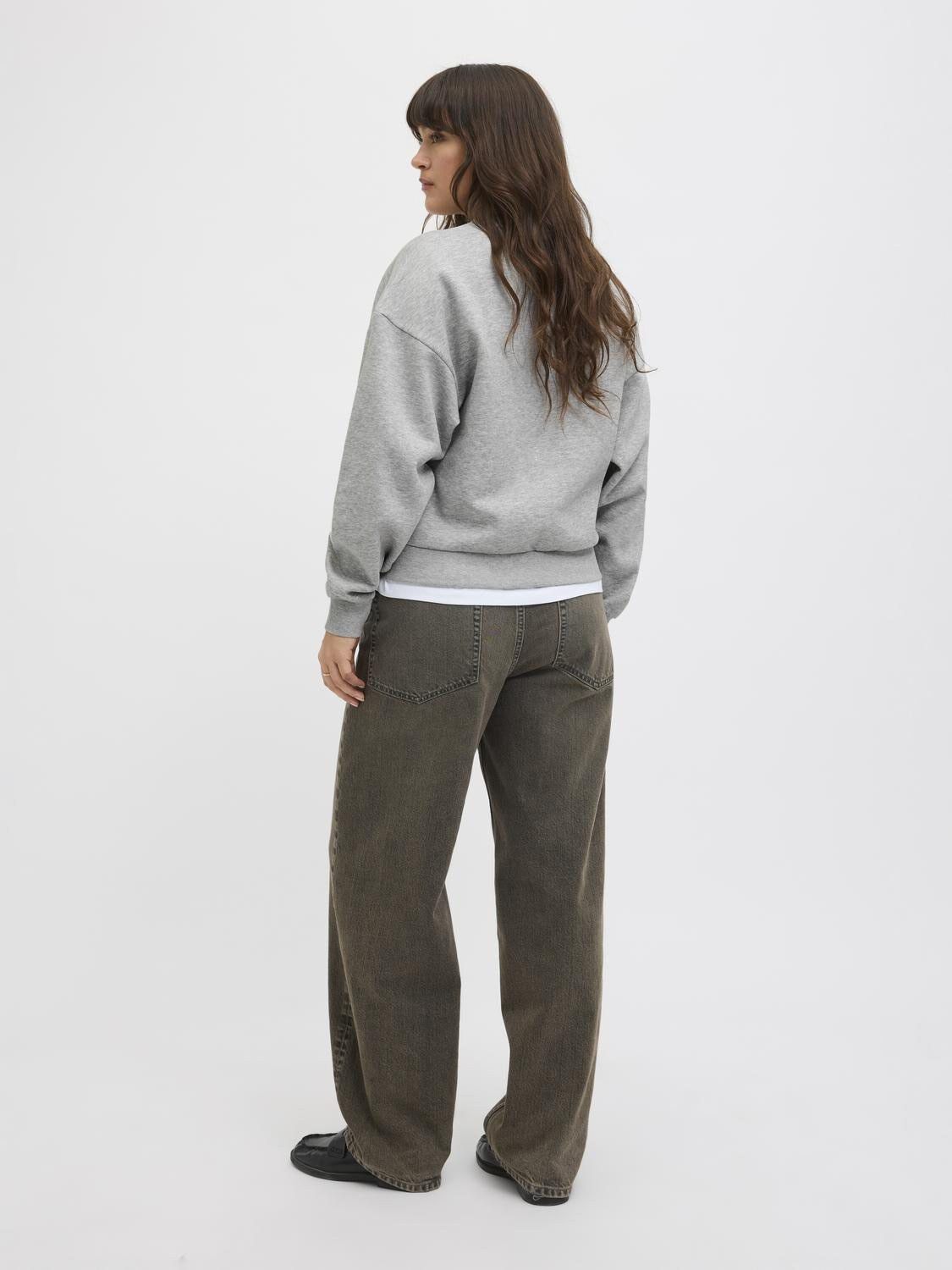 JXMERLE RLX SHORT LS CREW SWT LN