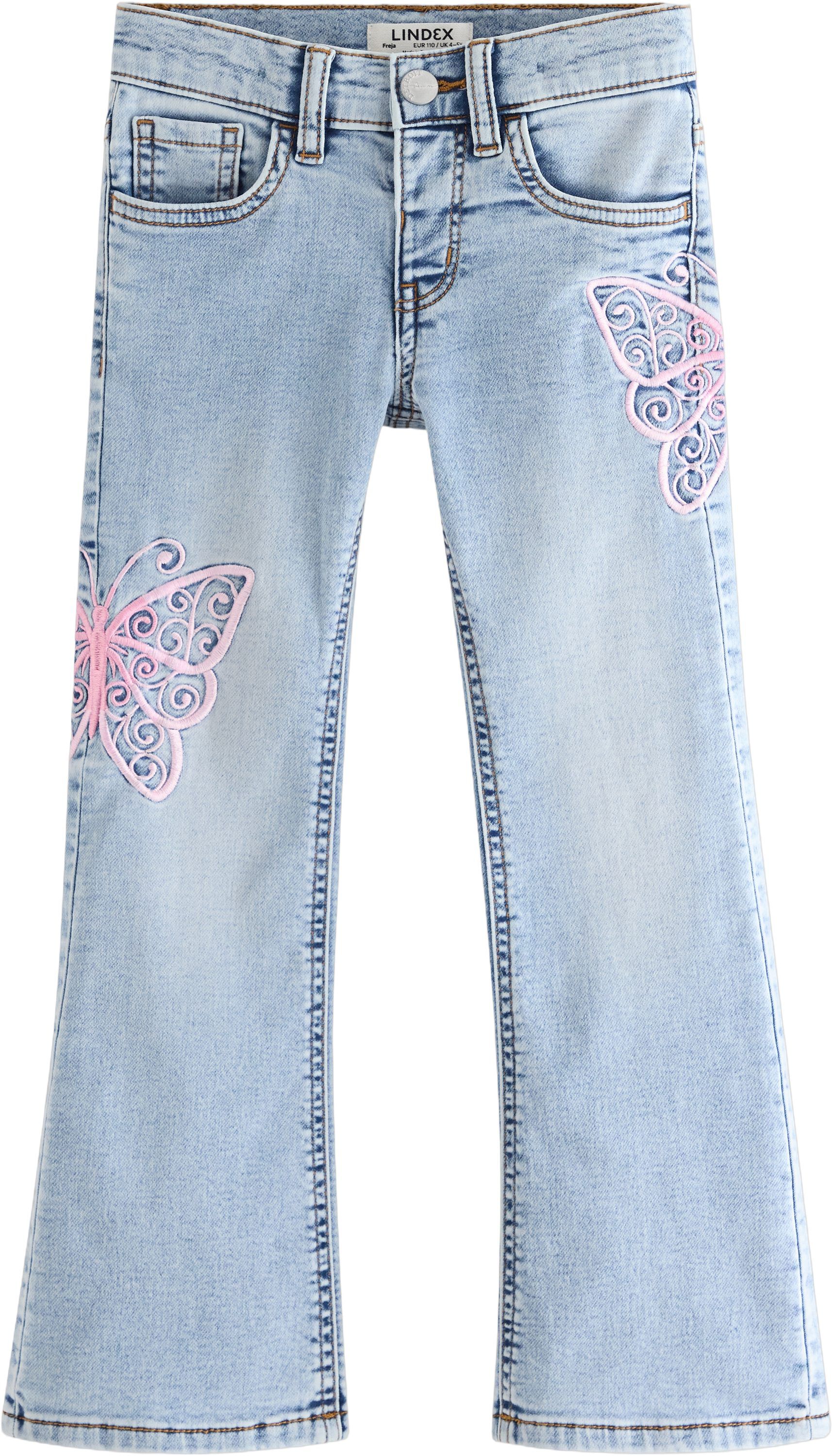 Super str&aelig;kbare jeans i vores pasfo