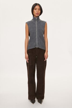 Fave Knit Zip Vest