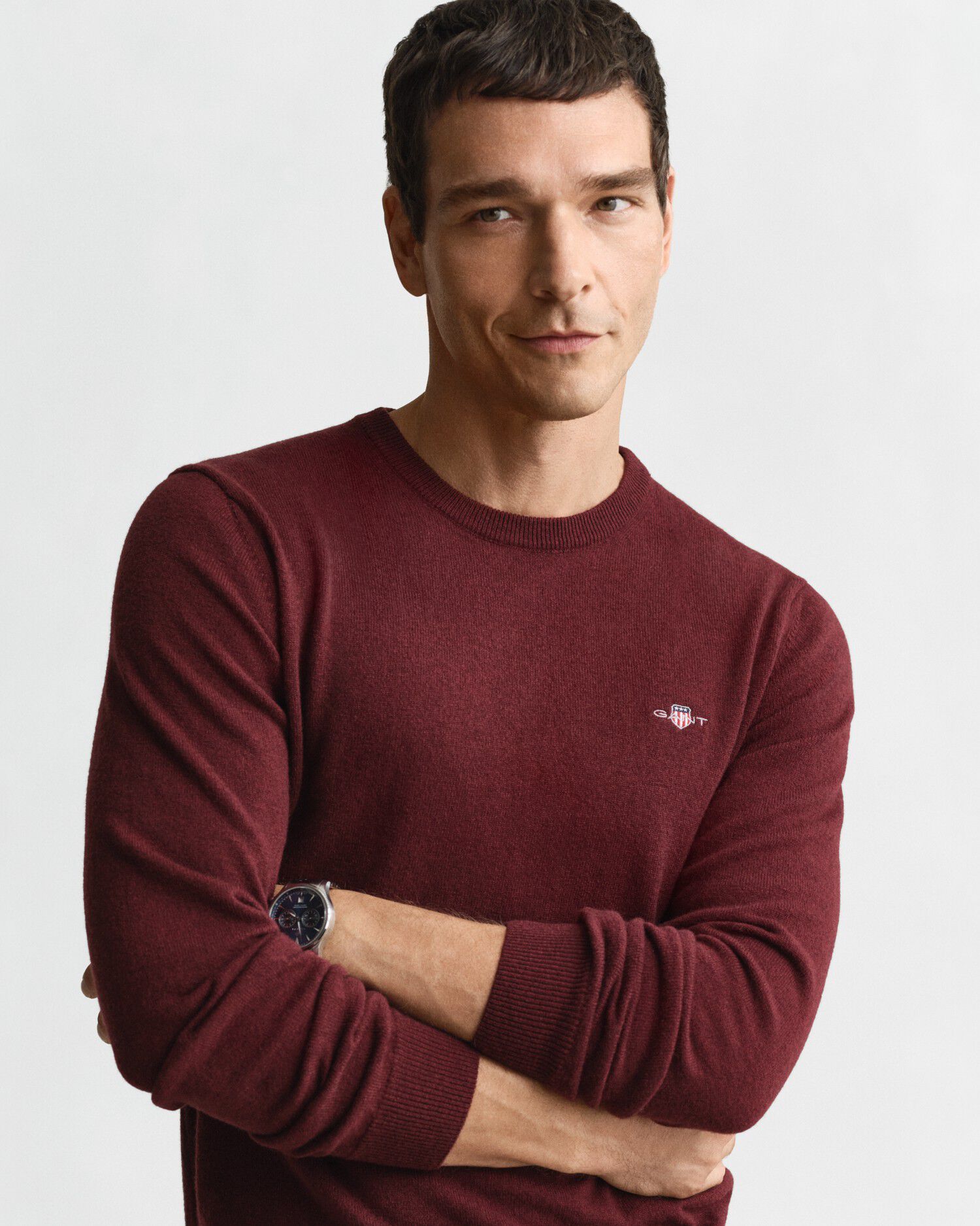 SUPERFINE LAMBSWOOL C-NECK