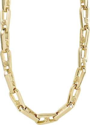 LOVE chain necklace gold-plated