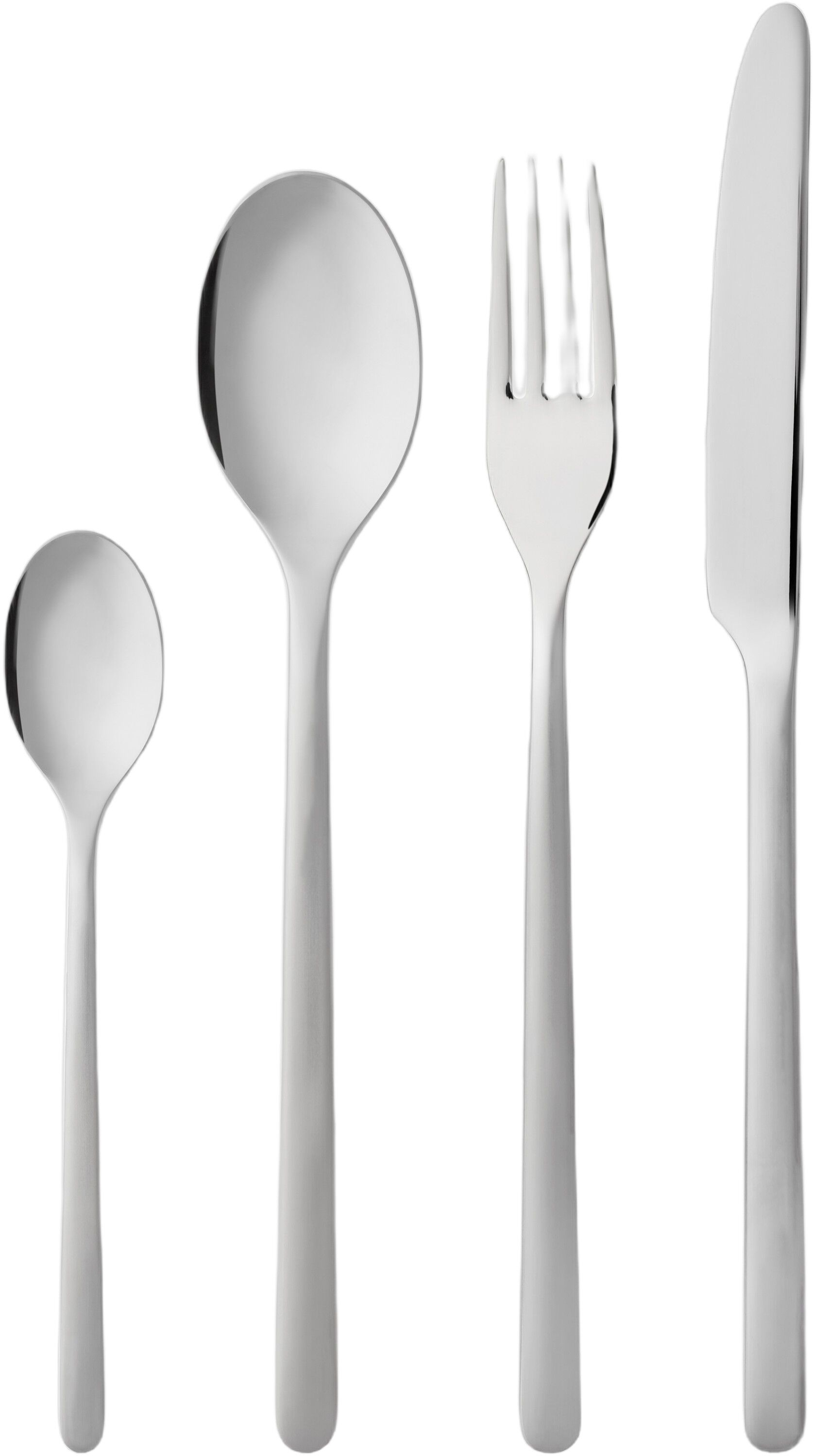 Bestickset Still 16 delar Matt/Blankt st&aring;l