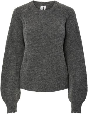 YASJOHI LS WOOL KNIT PULLOVER S. NO