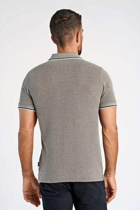 Organic cotton polo S/S