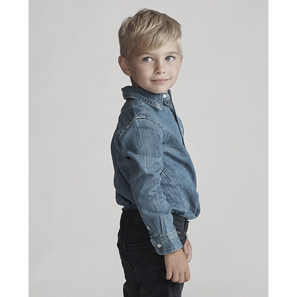 Cotton Denim Shirt