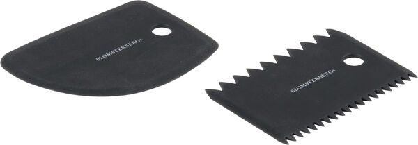 Skrapset 2 delar Grå silikon