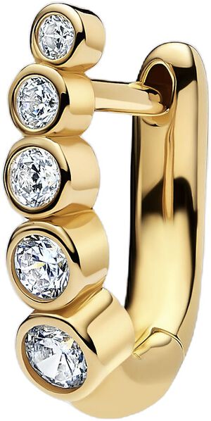 Arc Bold Huggie Gold