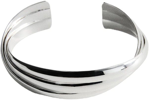 Rigid bracelet with relief
