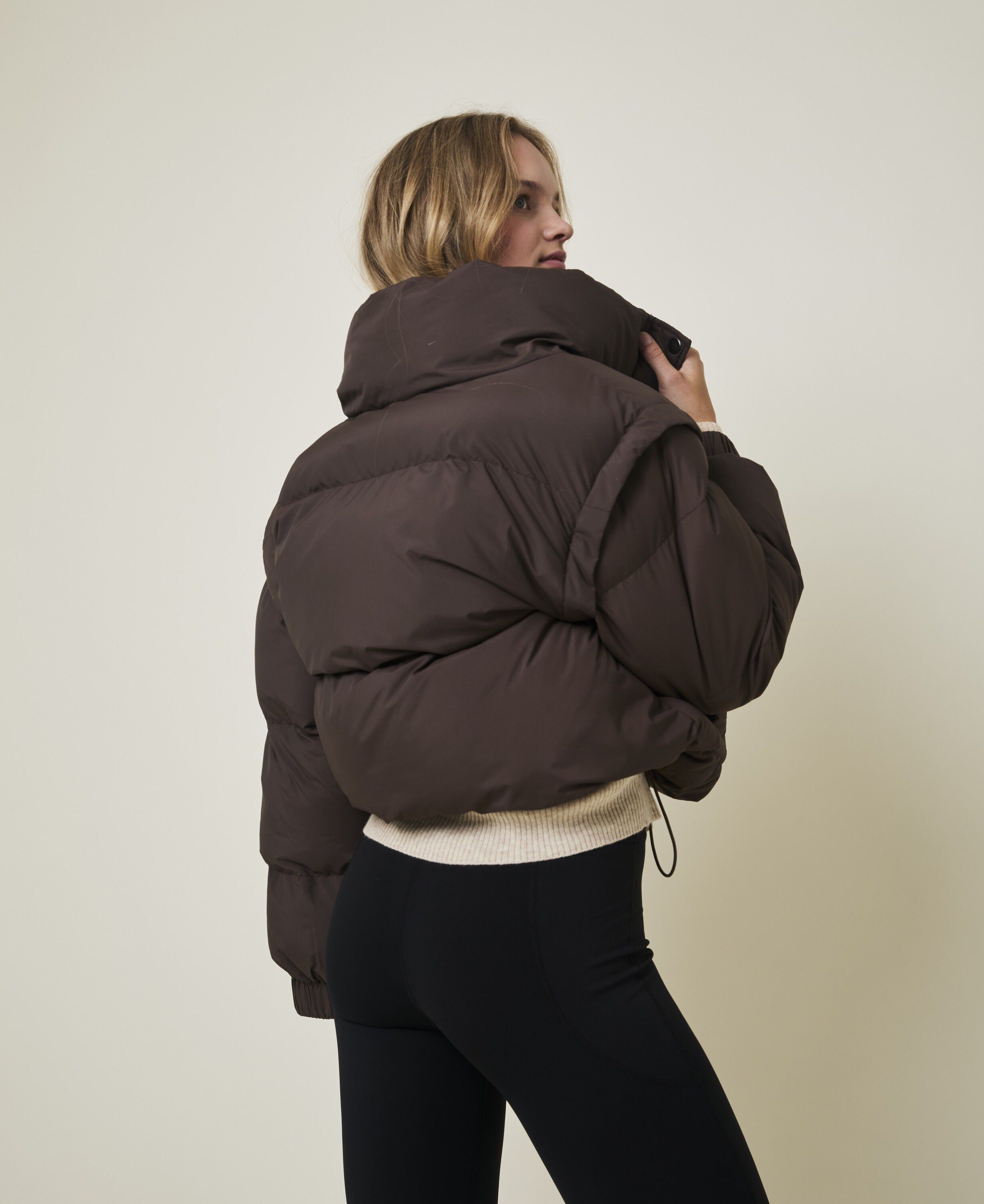 Alpine 2-i-1 Pufferjakke og Vest - Arabica