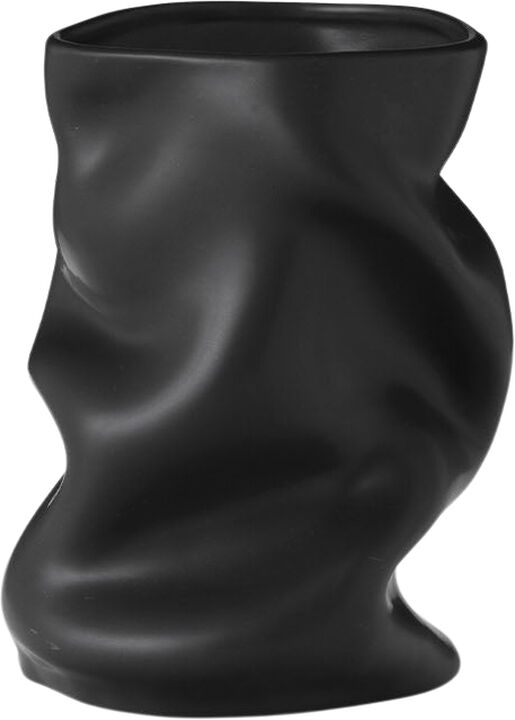 Collapse Vase, 20, Black