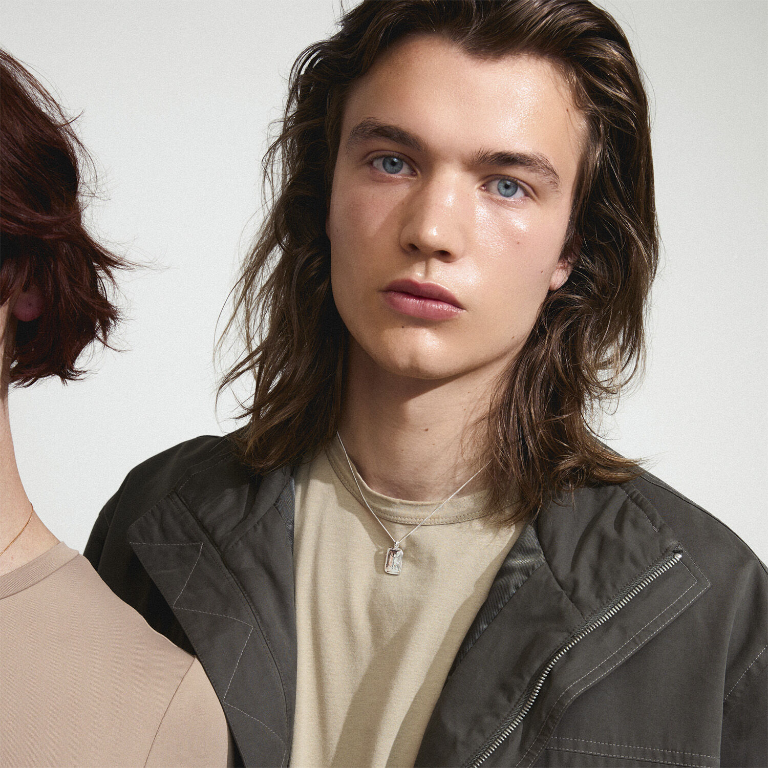 LIBRA recycled Zodiac Sign necklace, silver-plated