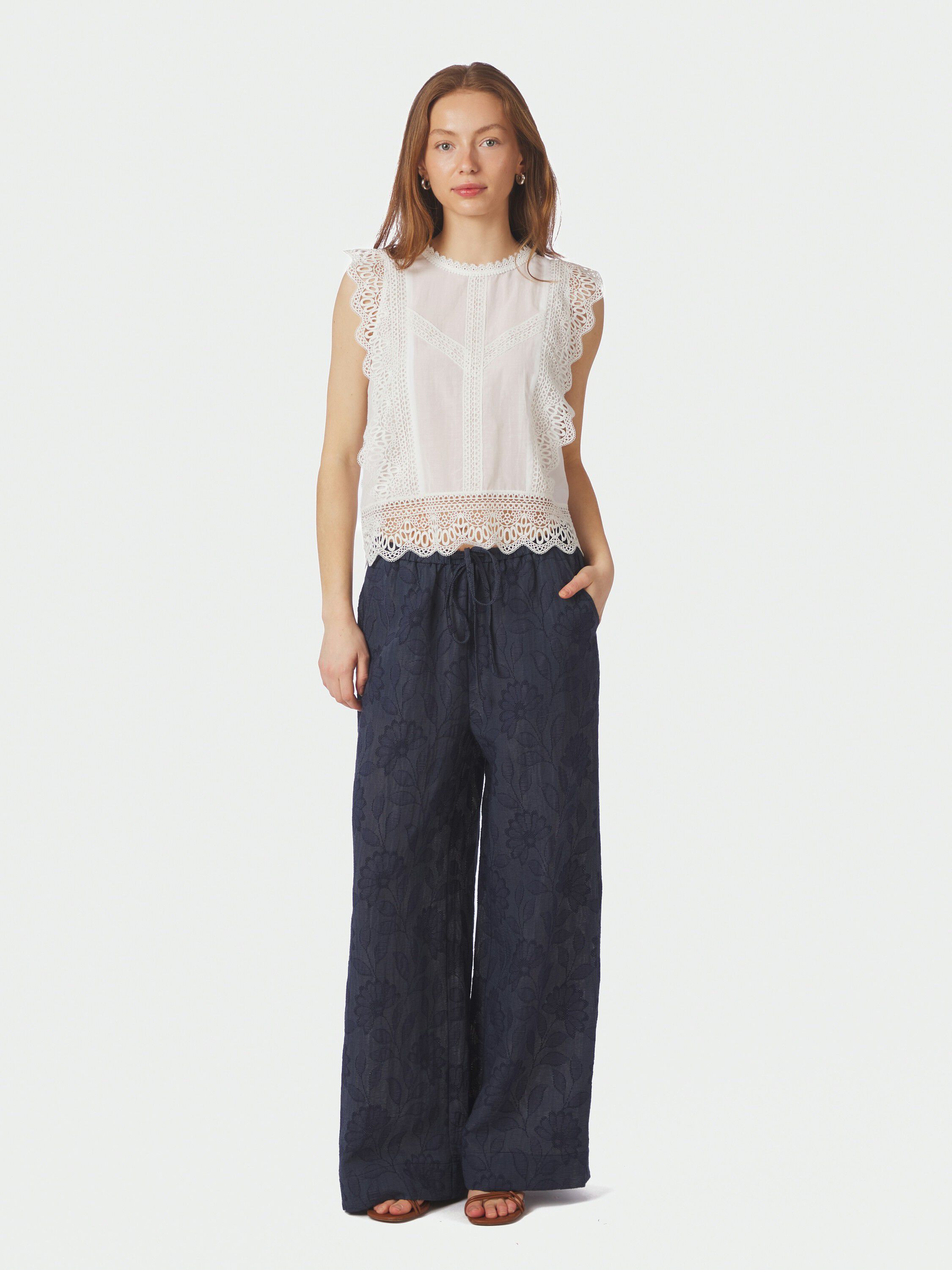 Samia Lace Top
