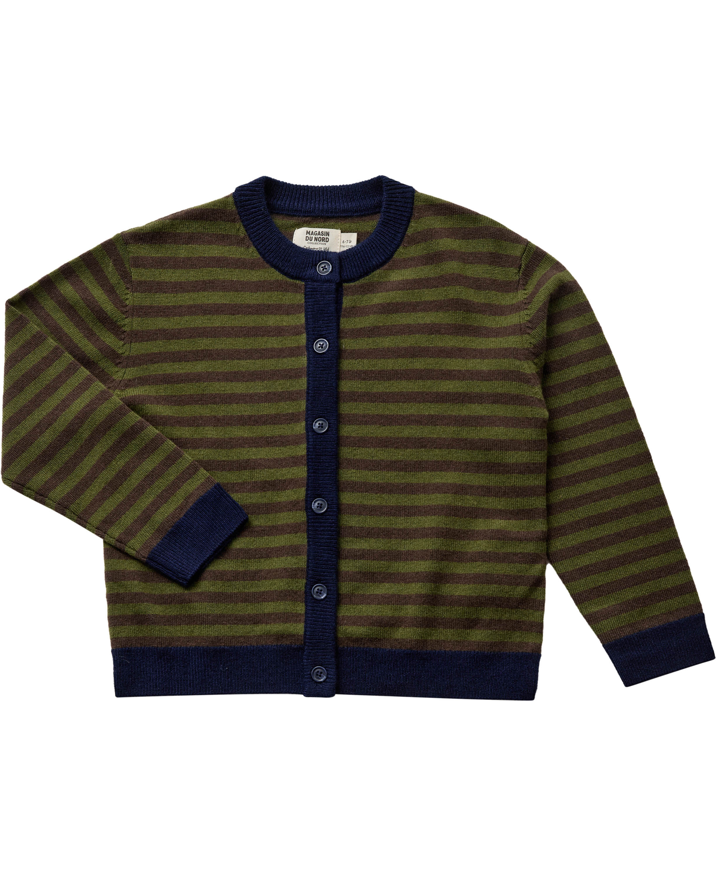 Strikka 5 RWS wool & GCS cashmere cardigan