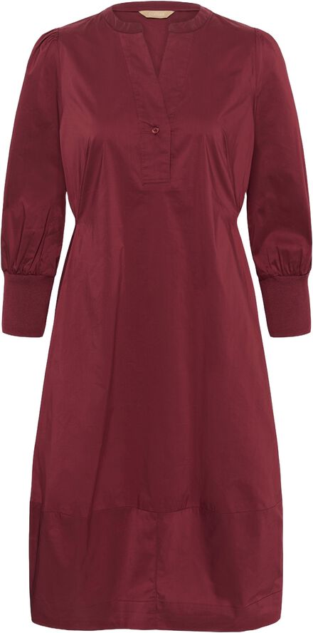 CUANTOINETT 3/4 SLEEVE DRESS