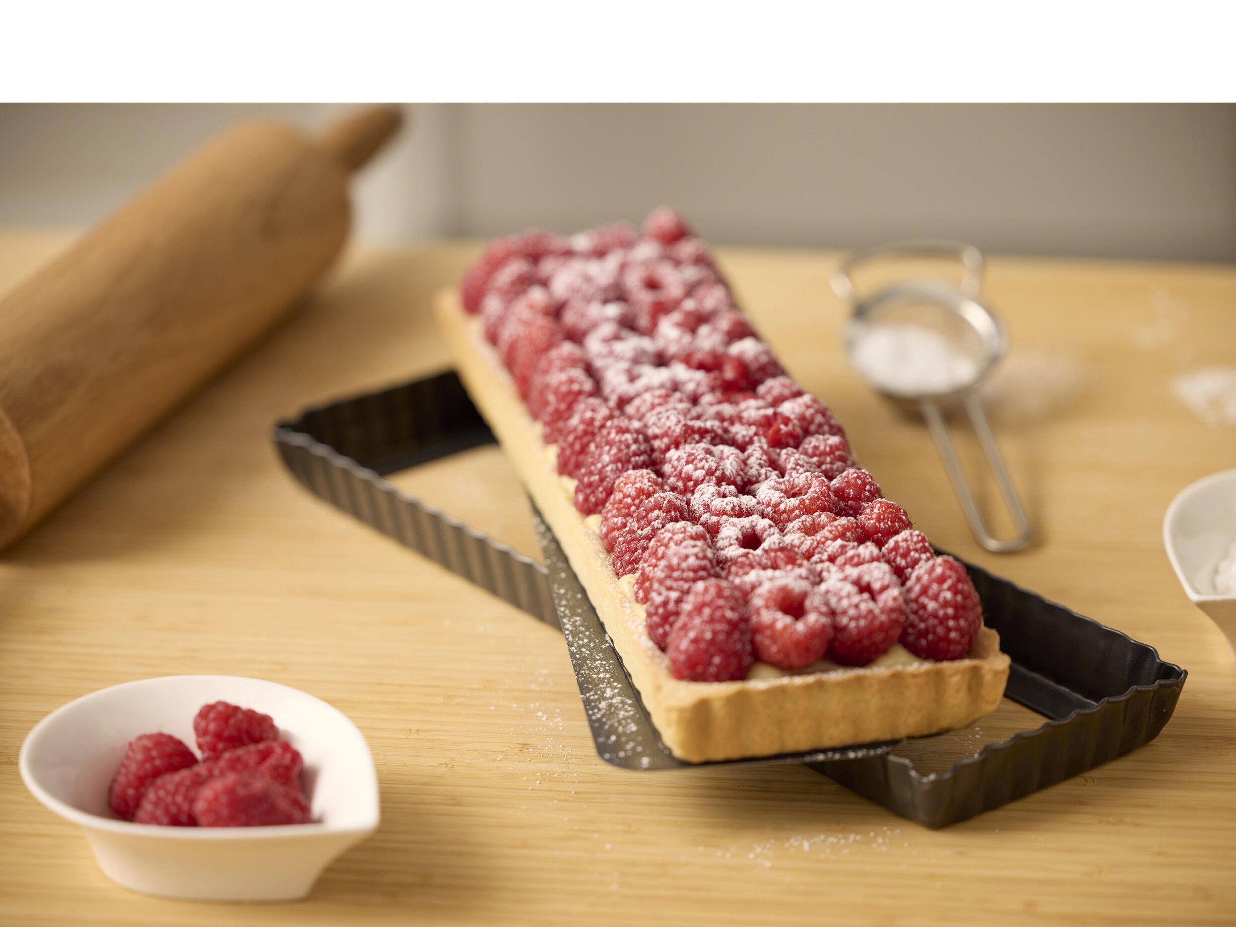 Pajform rektangul&auml;r 35 x 11 x 2,6 cm Dark Grey