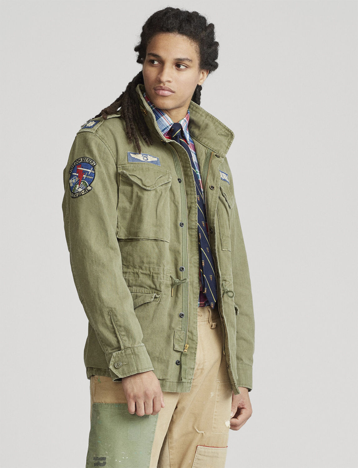 cotton twill field jacket
