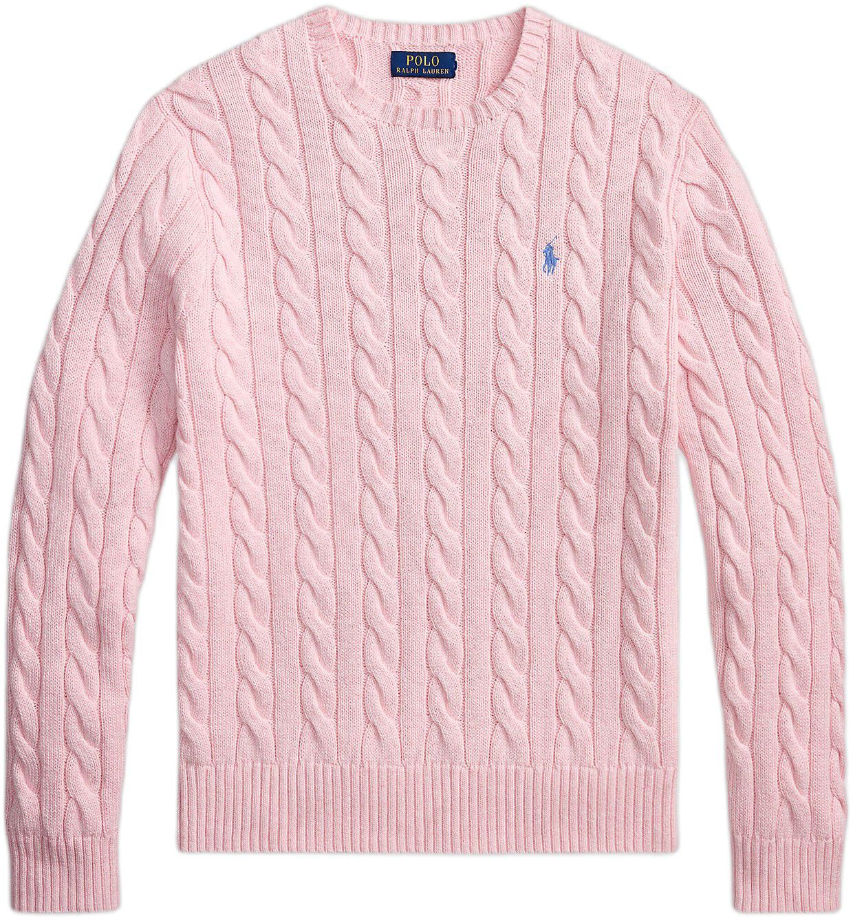 Cable-Knit Cotton Sweater