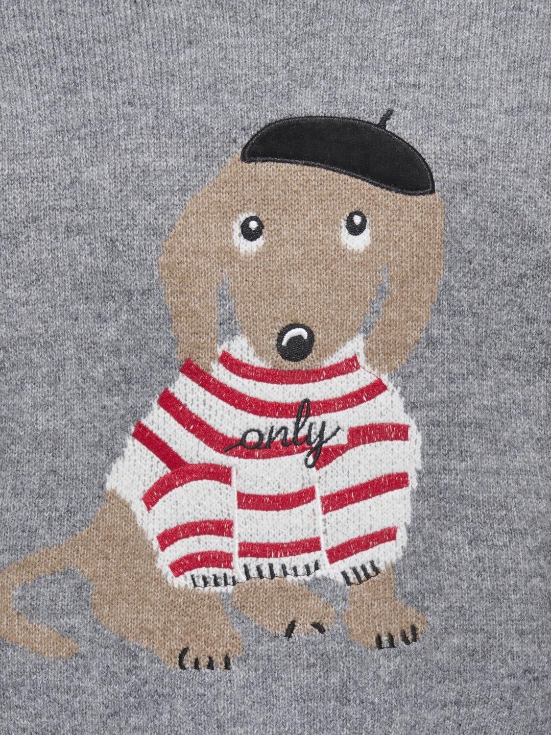 Kogteddy L/S Pullover Knt Noos