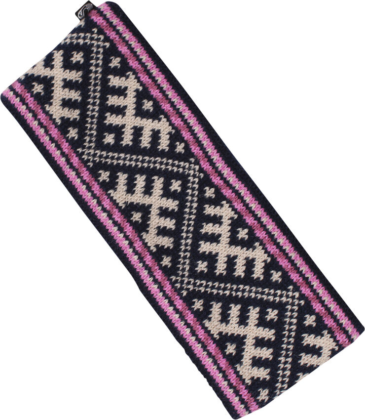Danelangrend Wool Headband Navy/Offwhite