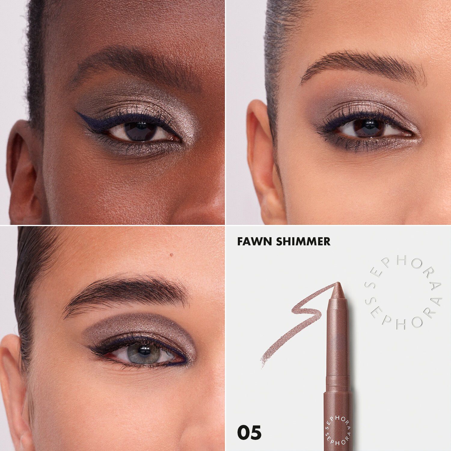Eyeshadow Stick & Liner Trio - &Ouml;gonskuggstift