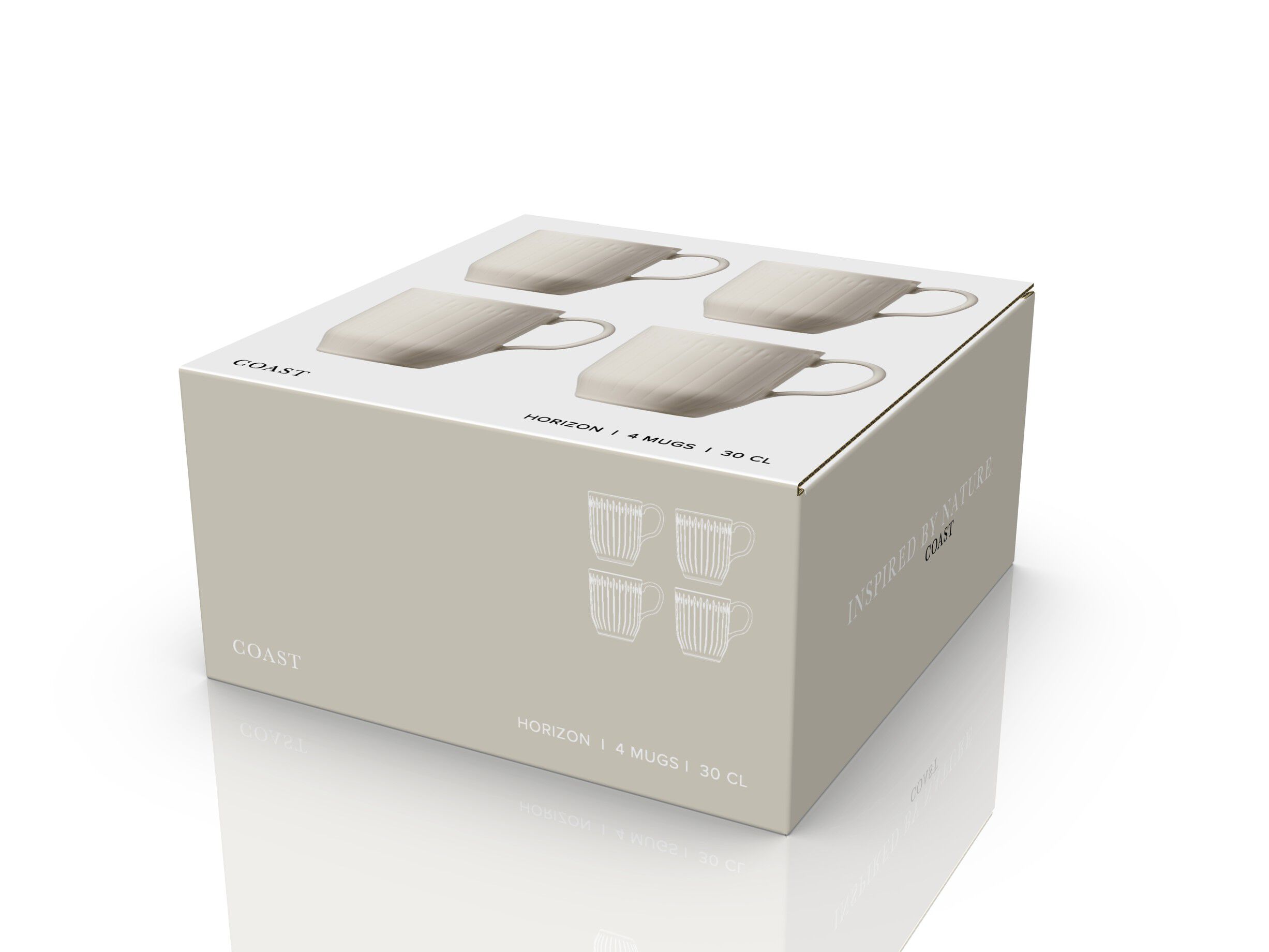 Mugg Horizon 30 cl 4 st Cloud