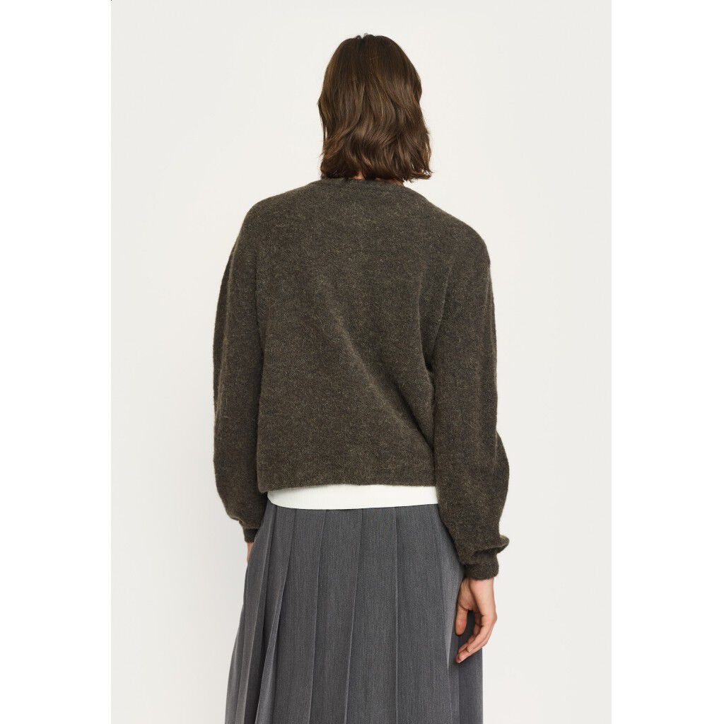 SRAllison O-neck Cardigan Knit