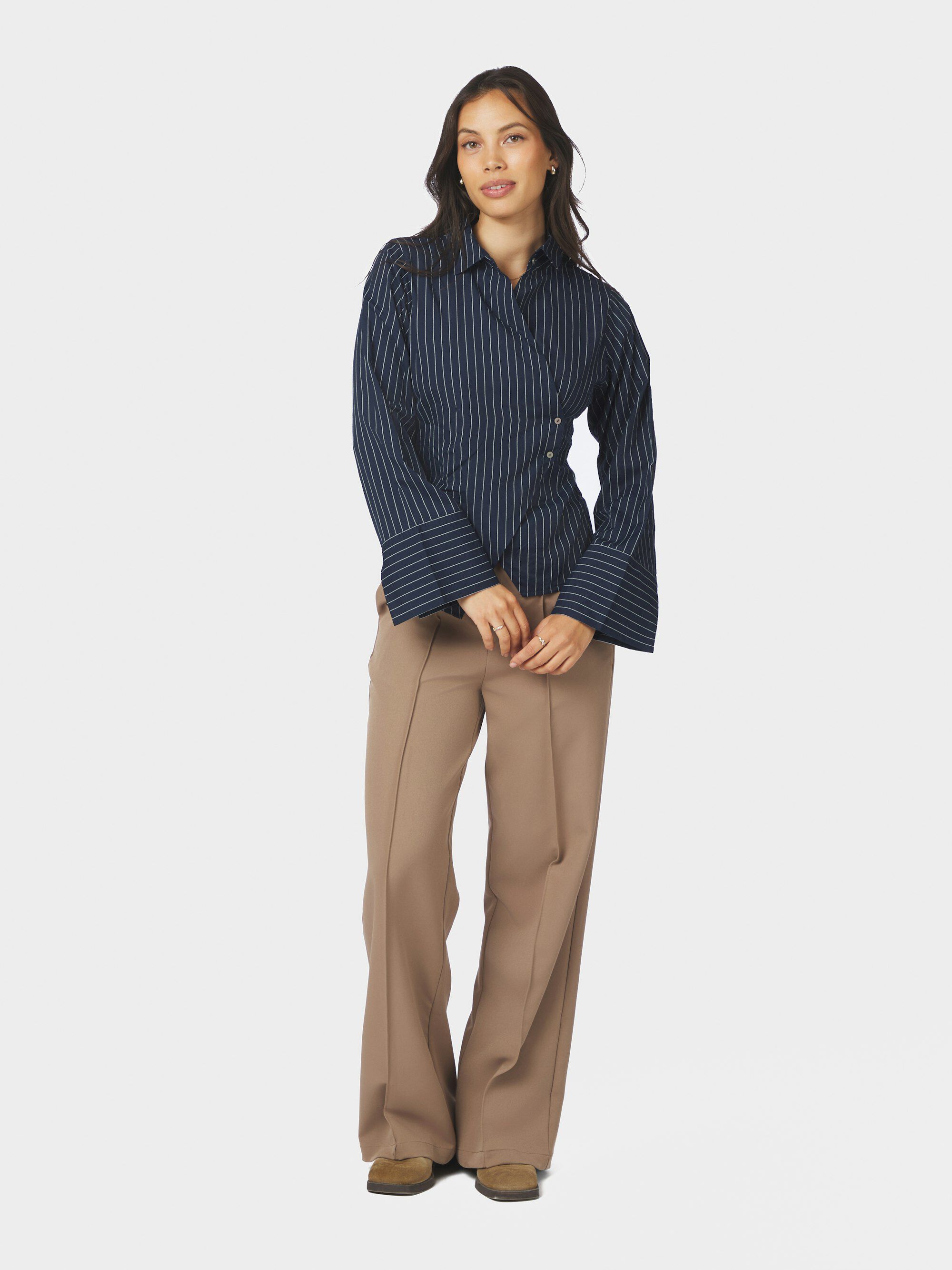 Fenli Slim Stripe Shirt