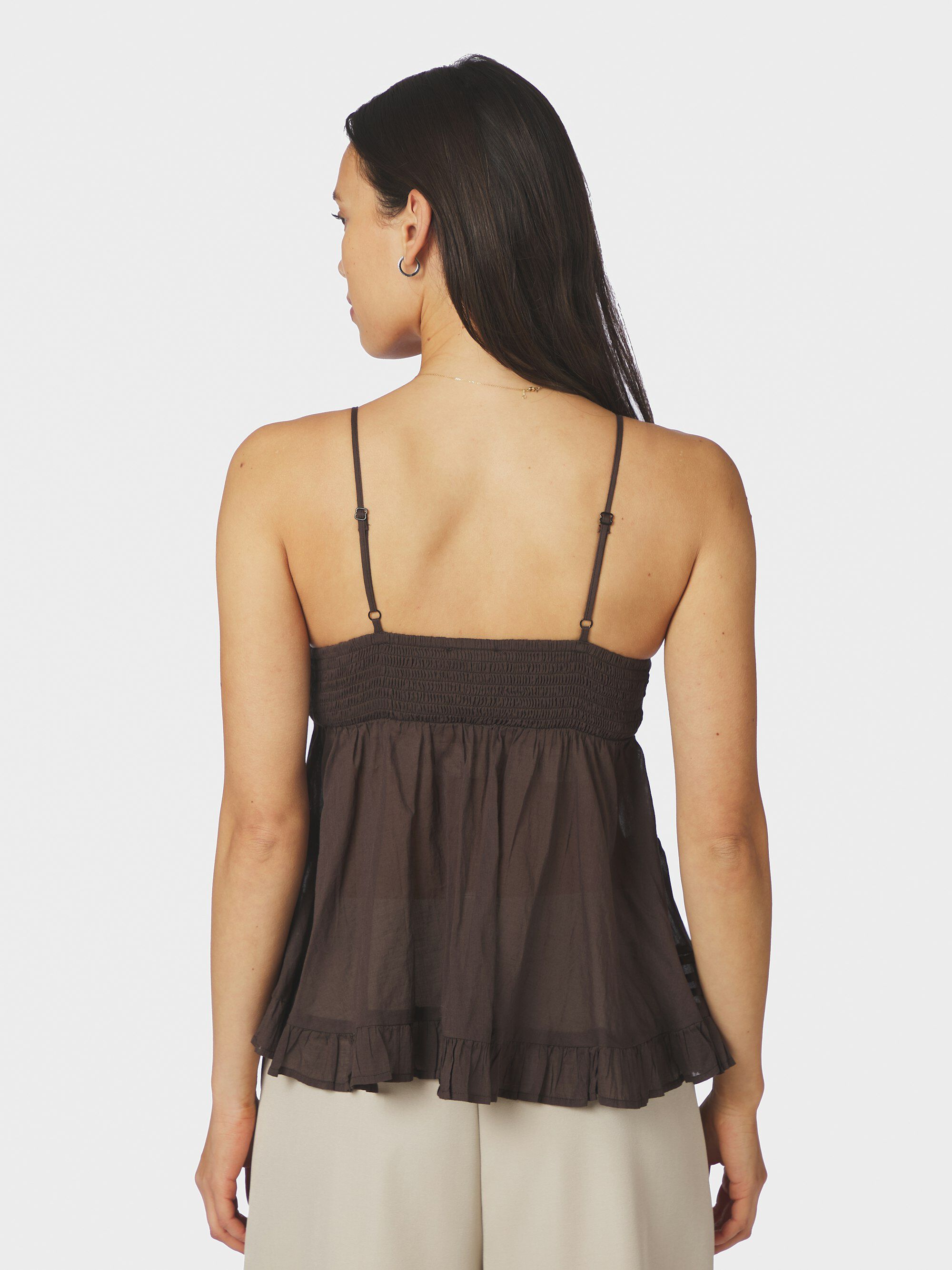 Elvena S Voile Top