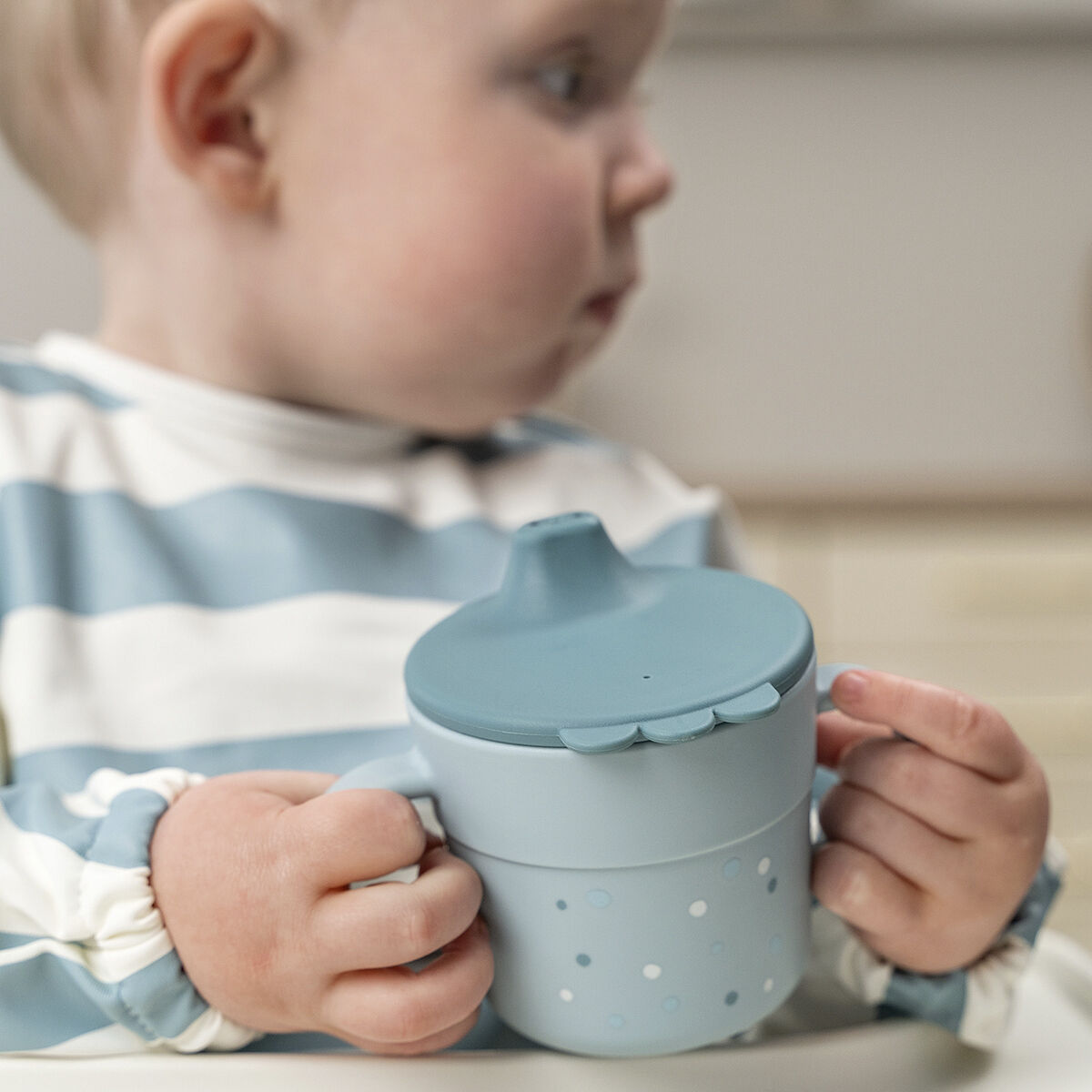 Foodie tudkop Happy dots Bl&aring;