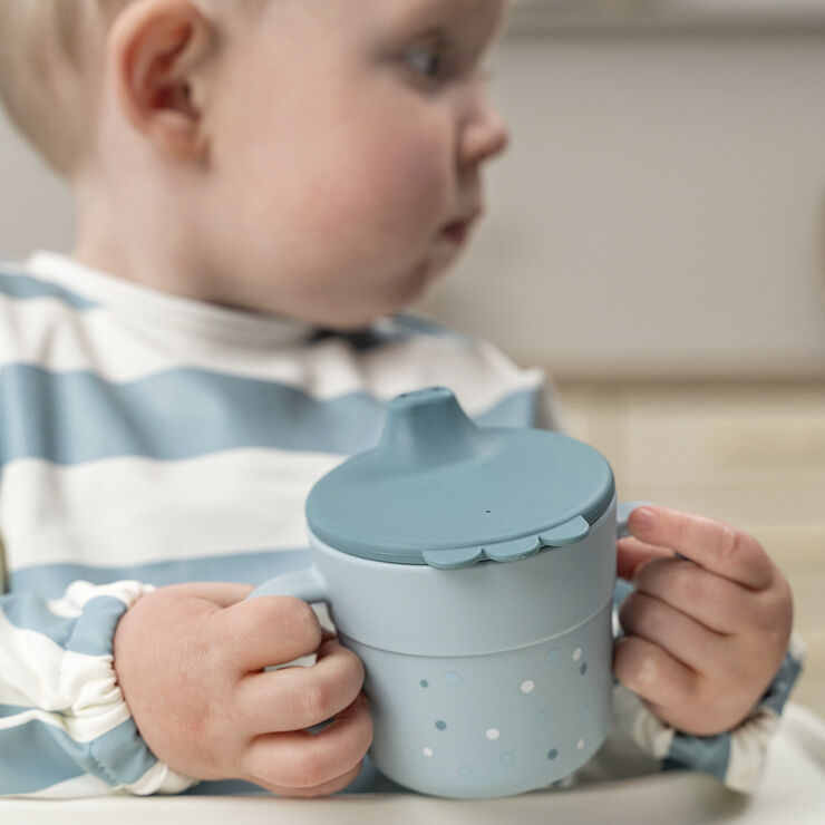 Foodie tudkop Happy dots Blå