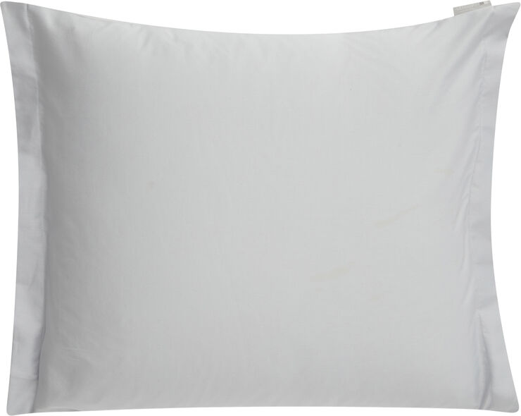 Hotel Cotton Sateen Lt Gray Pillowcase