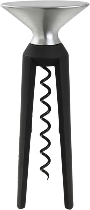 GC Oplukker og Proptrækker sort/stål