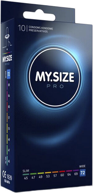 Pro Kondomer 72 mm - 10 stk