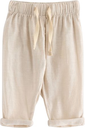 Trousers linen blend